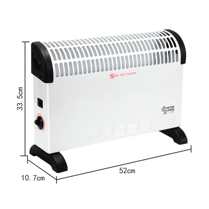 Sonnewelt Elektroheizung Konvektor Heizgerät 2000W