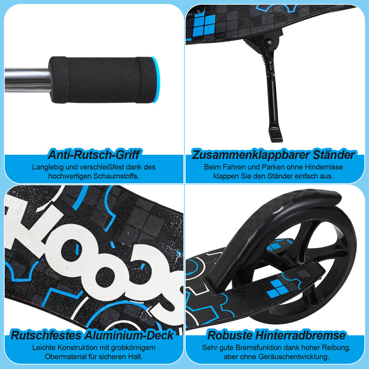 Sonnewelt children's scooter foldable height adjustable