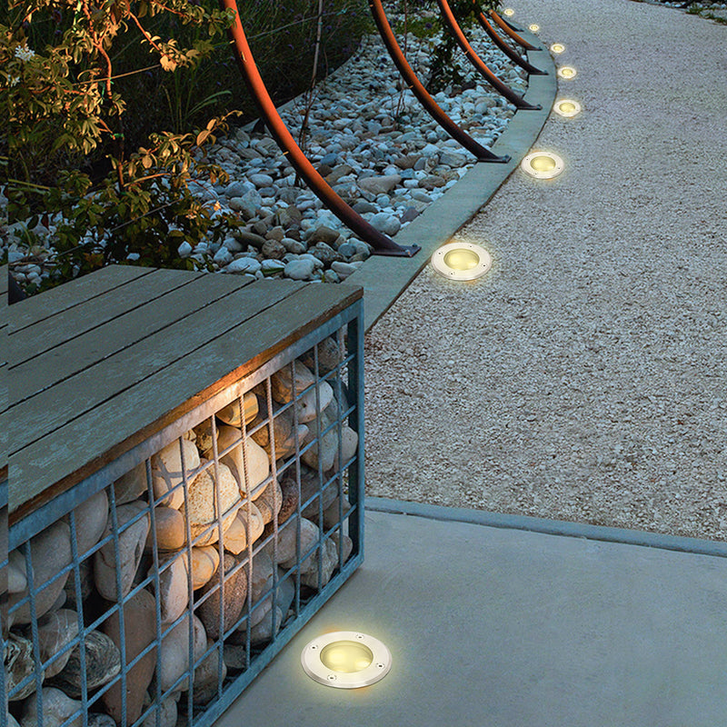 Sonnewelt Bodeneinbaustrahler Aussen Led 3W Warmweiß