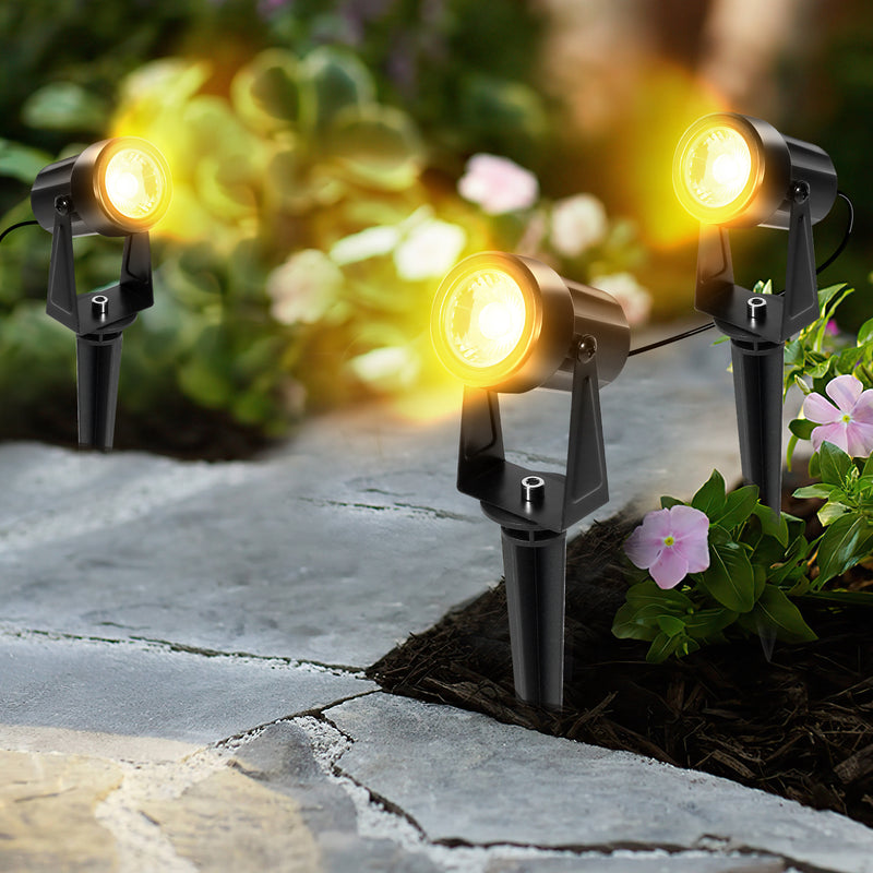 Sonnewelt LED Gartenbeleuchtung Gartenleuchte Warmweiß IP65 6er Set