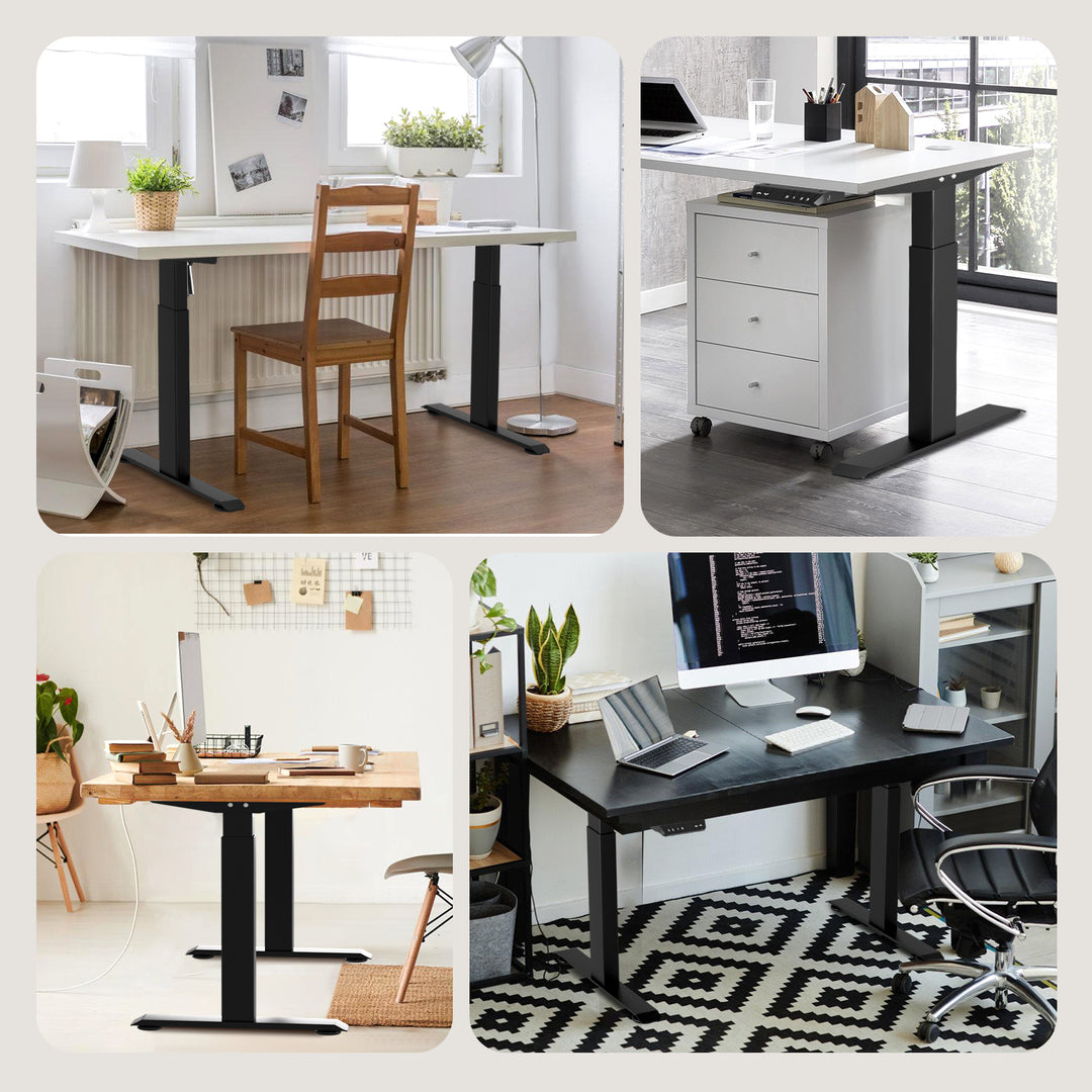 Sonnewelt Höhenverstellbarer Elektrisch Tischgestell Schreibtisch Elektrischer(Neue Version)