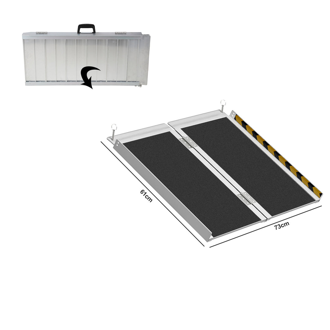 Sonnewelt wheelchair ramp loading ramp aluminum up to 270kg