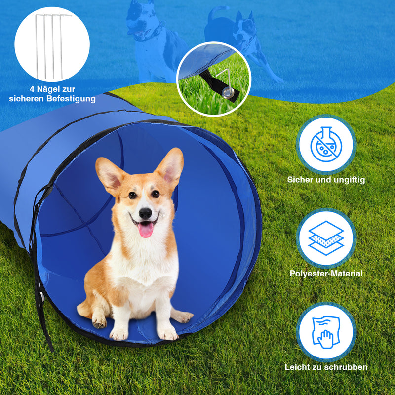 Sonnewelt Agility Set Hunde Hundetraining zubehör für Hunde