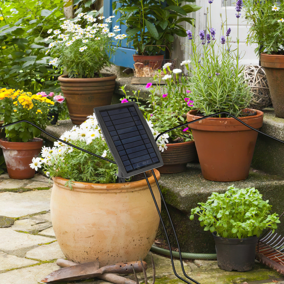 Sonnewelt Solar Bewässerungssystem Pflanzenbewässerung