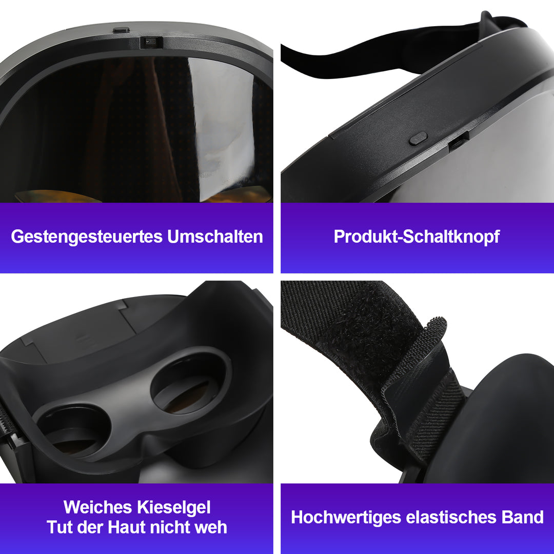 Sonnewelt LED Maske Party Halloween APP-Steuerung