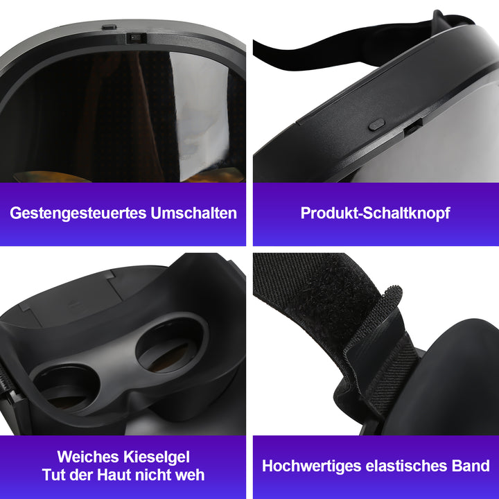 Sonnewelt LED Maske Party Halloween APP-Steuerung