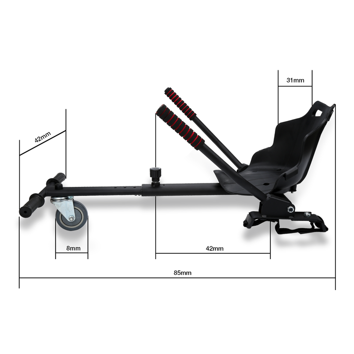 Sonnewelt Hoverboard Seat Kart Extension for 2 Wheel Balancing