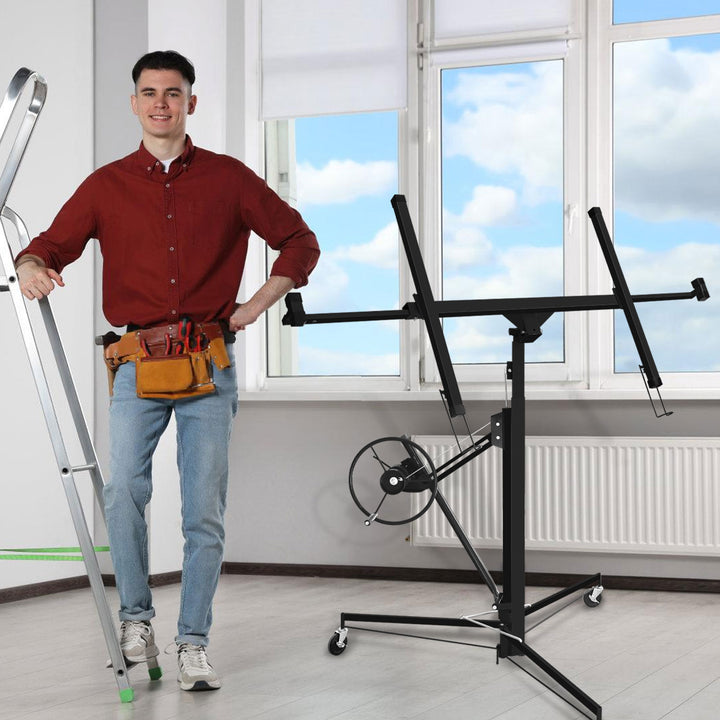 Sonnewelt plate lifter foldable 140 cm-350 cm working height height adjustable 68kg