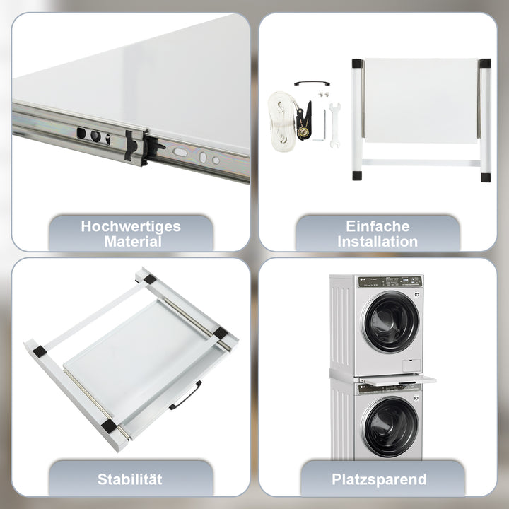 Sonnewelt washing machine connecting frame with worktop
