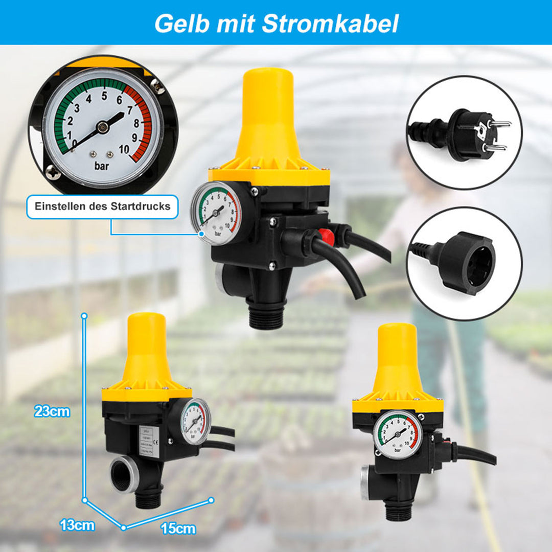 Sonnewelt pump switch pressure switch 10 bar