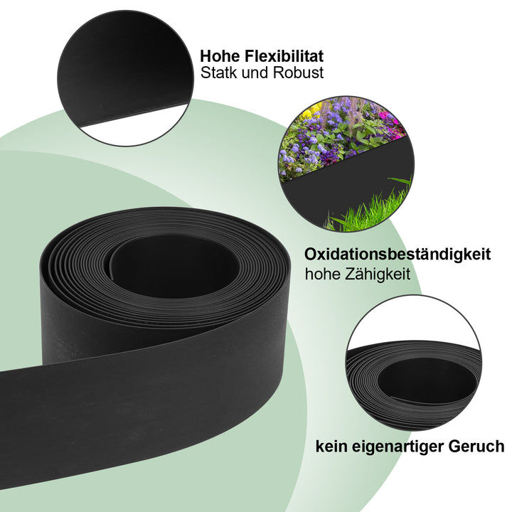 Sonnewelt lawn edging PE plastic