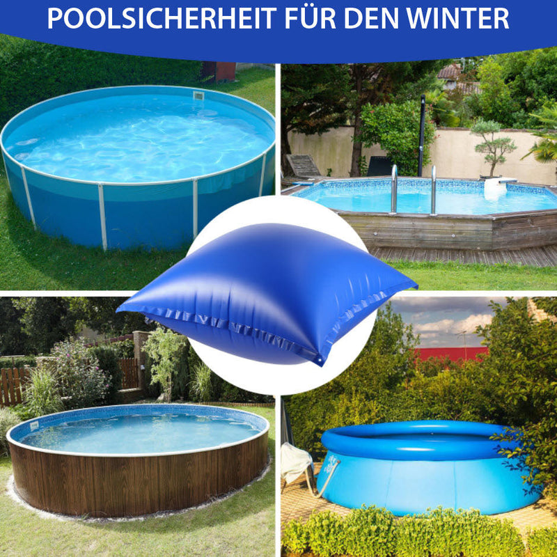 Sonnewelt Poolkissen Winter Pool Luftkissen 120 x 120 cm