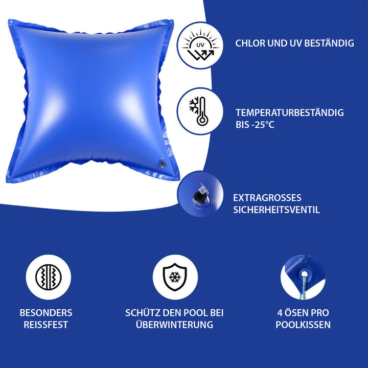 Sonnewelt Pool Cushion Winter Pool Air Cushion 120 x 120 cm