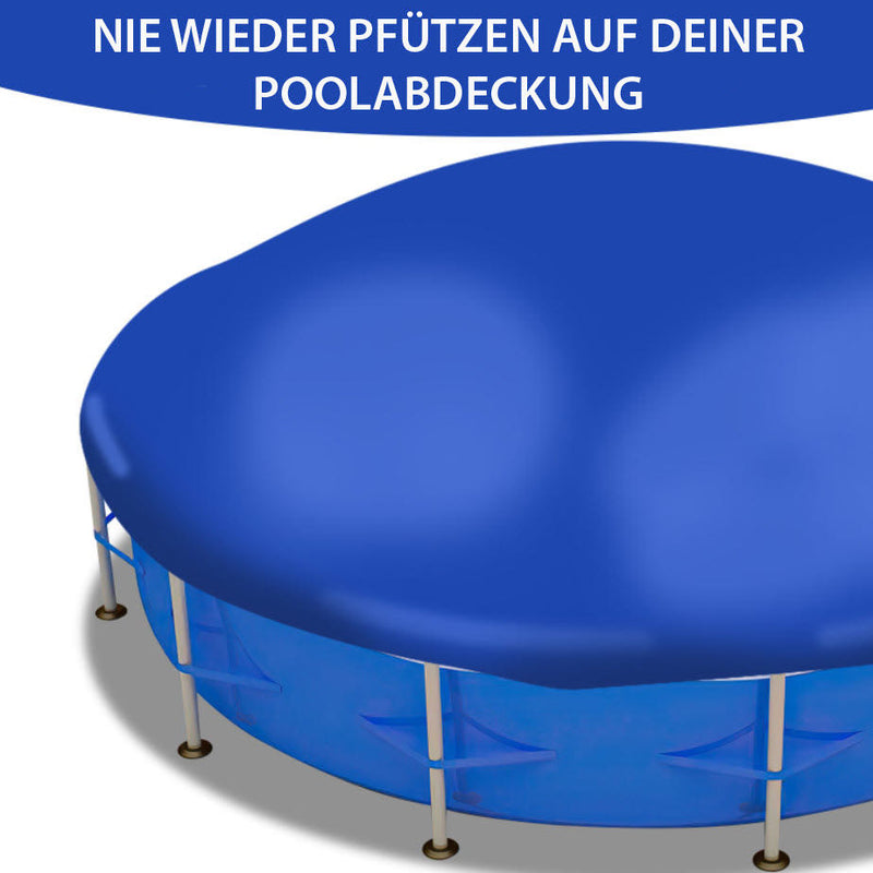 Sonnewelt Poolkissen Winter Pool Luftkissen 120 x 120 cm