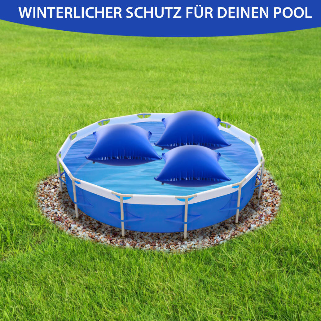Sonnewelt Pool Cushion Winter Pool Air Cushion 120 x 120 cm