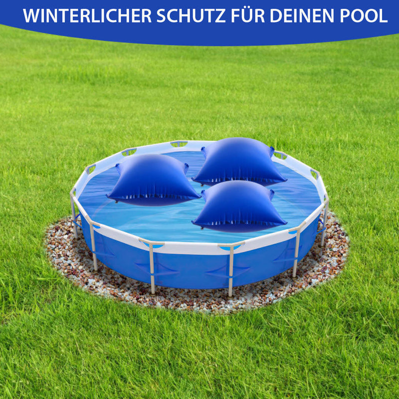 Sonnewelt Poolkissen Winter Pool Luftkissen 120 x 120 cm