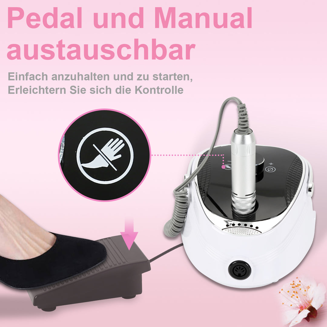 Sonnewelt Electric Nail Cutter Pedicure 35000 rpm