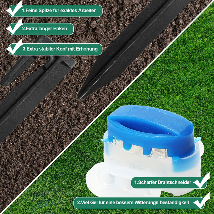 Sonnewelt boundary cable set for robotic lawnmowers 100m