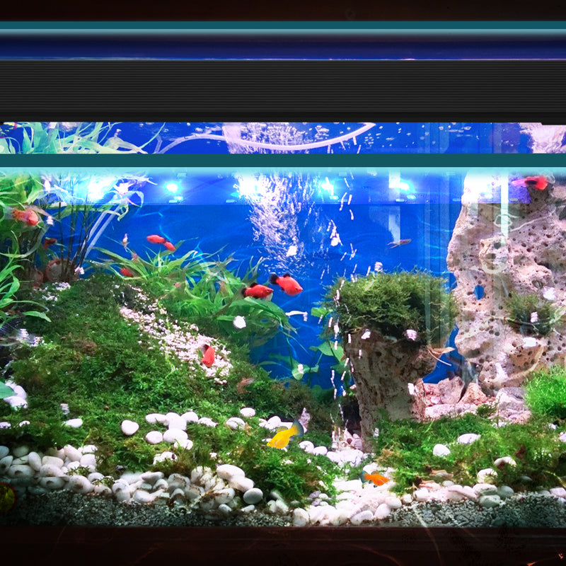 Sonnewelt LED Aquarium Beleuchtung Weiß Blau Licht