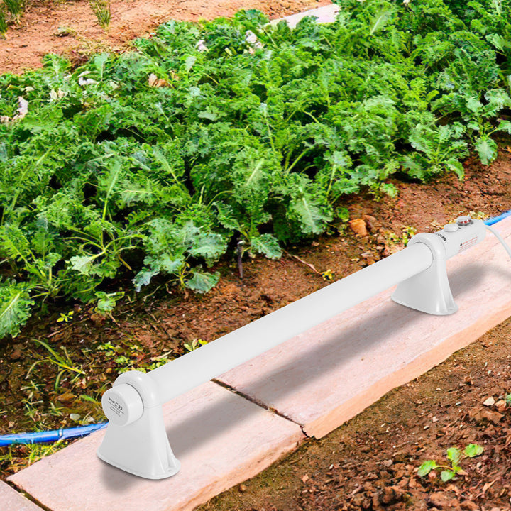 Sonnewelt Gewächshausheizung Elektrische Heizung mit Thermostat