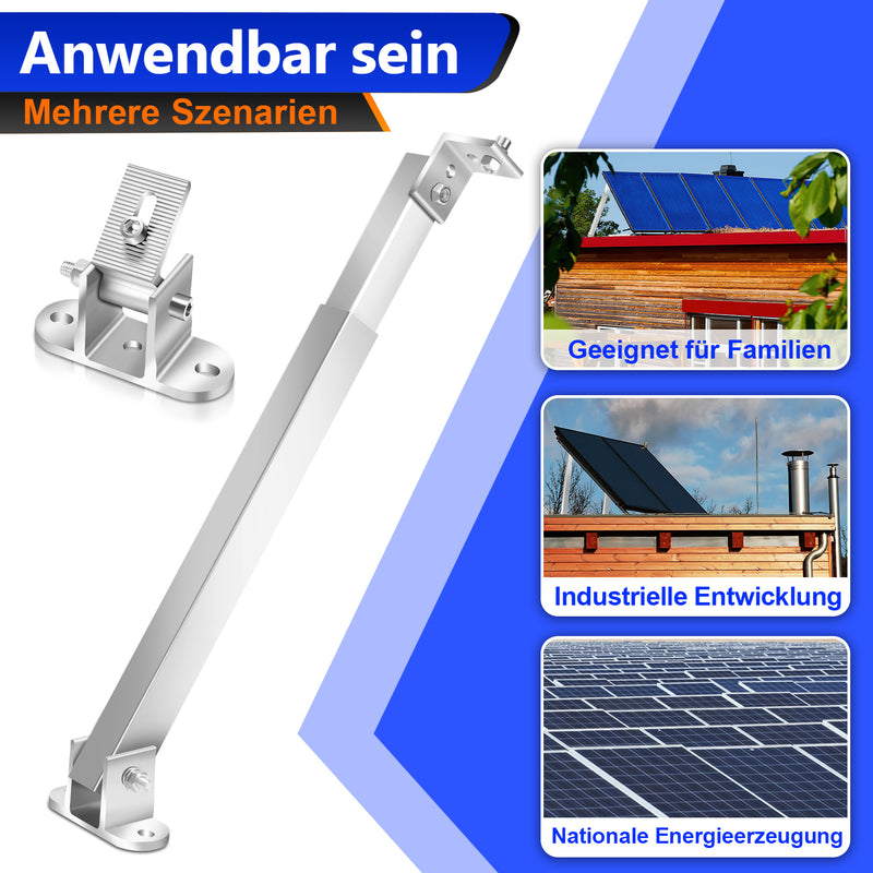 Sonnewelt Solarpanel Halterung 0-60° 1Paar