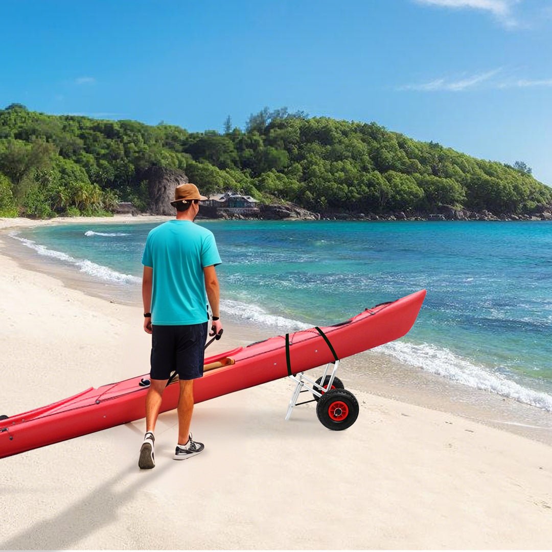 Sonnewelt Faltbarer Kajakwagen Bootswagen 75kg