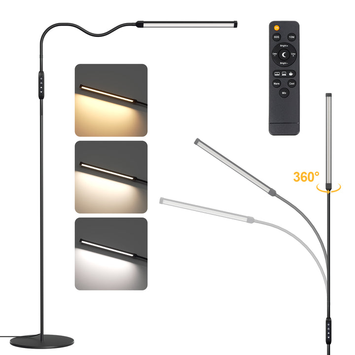 Sonnewelt Dimmbar Stehlampe 9W mit Fernbedienung