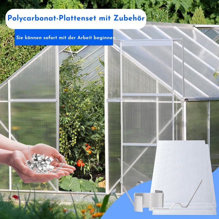 Sonnewelt double-wall sheet 4mm 14 pieces for greenhouse