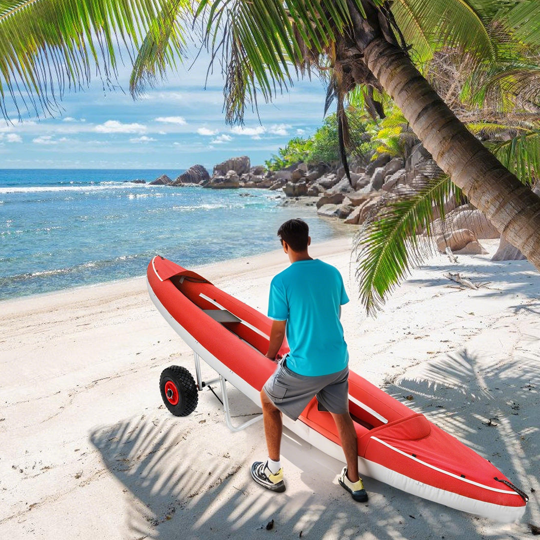 Sonnewelt Faltbarer Kajakwagen Bootswagen 75kg