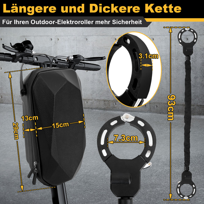 Sonnewelt Elektroroller Schloss Motorradschloss