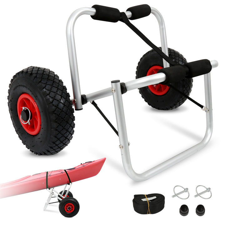 Sonnewelt Faltbarer Kajakwagen Bootswagen 75kg