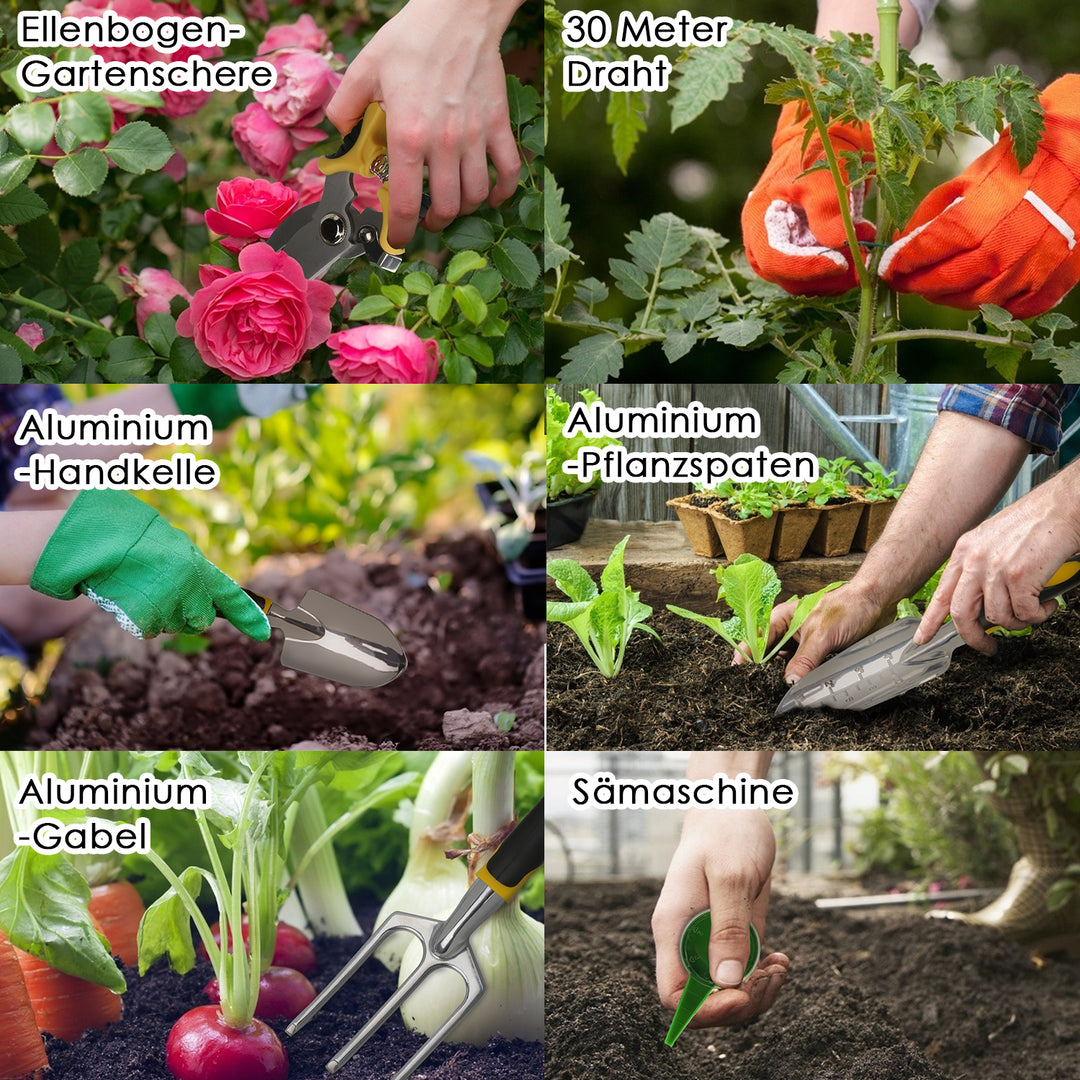 Sonnewelt Gartenwerkzeug Set 12 Tlg