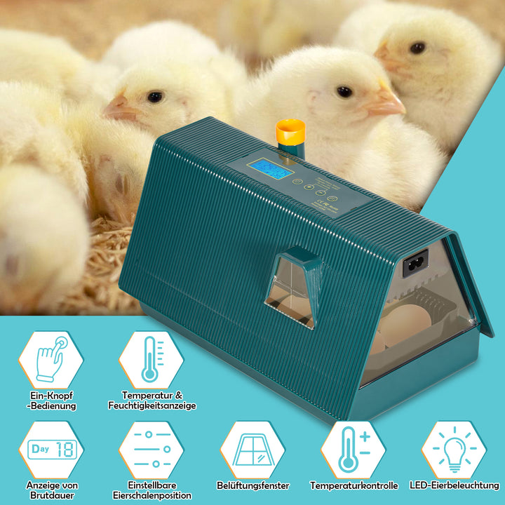 Sonnewelt Incubator automatic for 10 chicken eggs