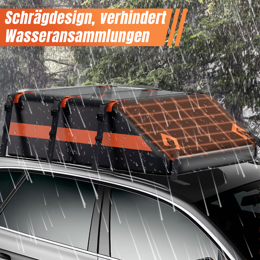 Sonnewelt Dachbox Auto Dachkoffer 550L Faltbare Wasserdicht