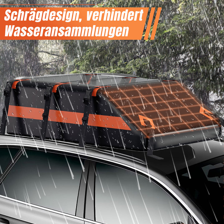 Sonnewelt Dachbox Auto Dachkoffer 550L Faltbare Wasserdicht