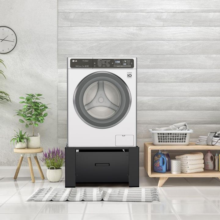 Sonnewelt washing machine base with drawer