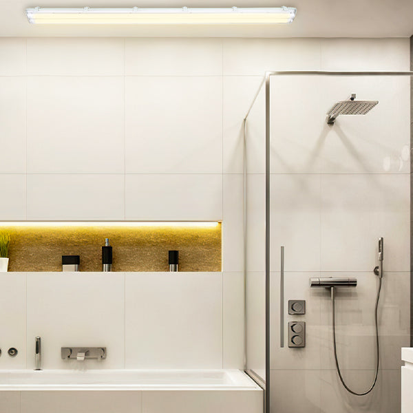 Sonnewelt LED Feuchtraumleuchte 2x 18W 120 cm T8 Neutralweiß/Kaltweiß