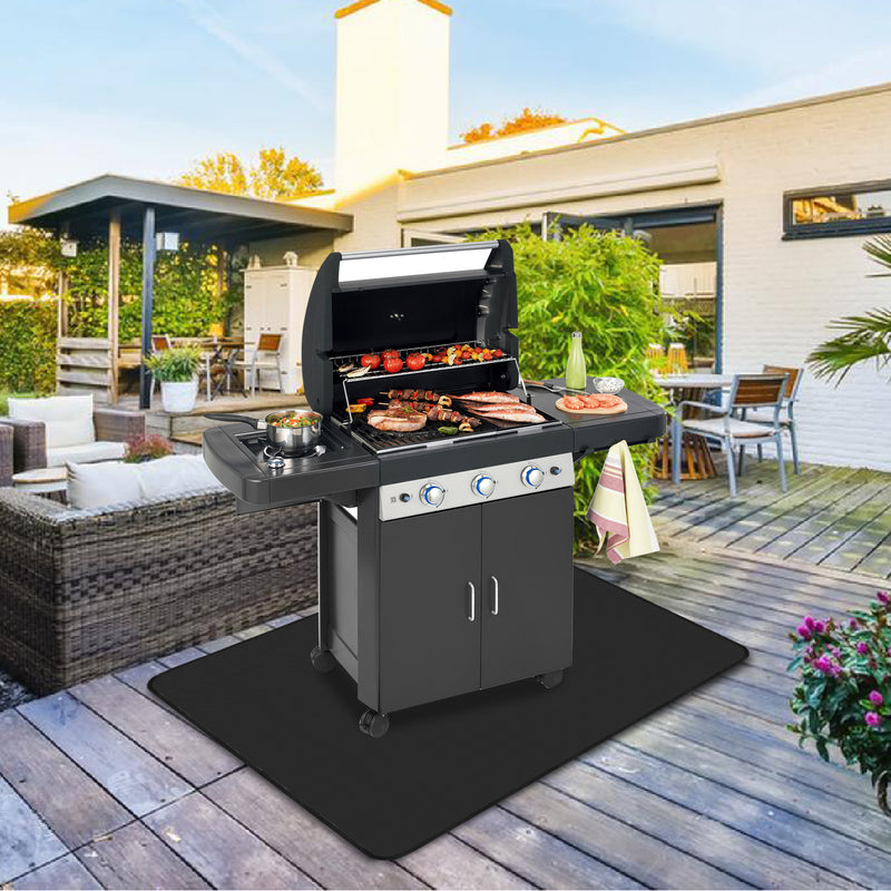 Sonnewelt Grillmatte BBQ Matte Silikonglasfaser