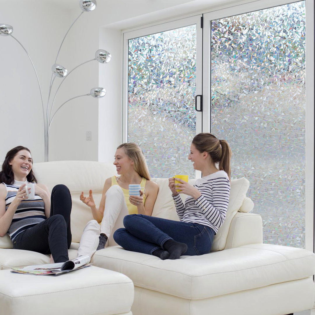 Sonnewelt Sichtschutzfolie Selbstklebend Statische Fensterfolie