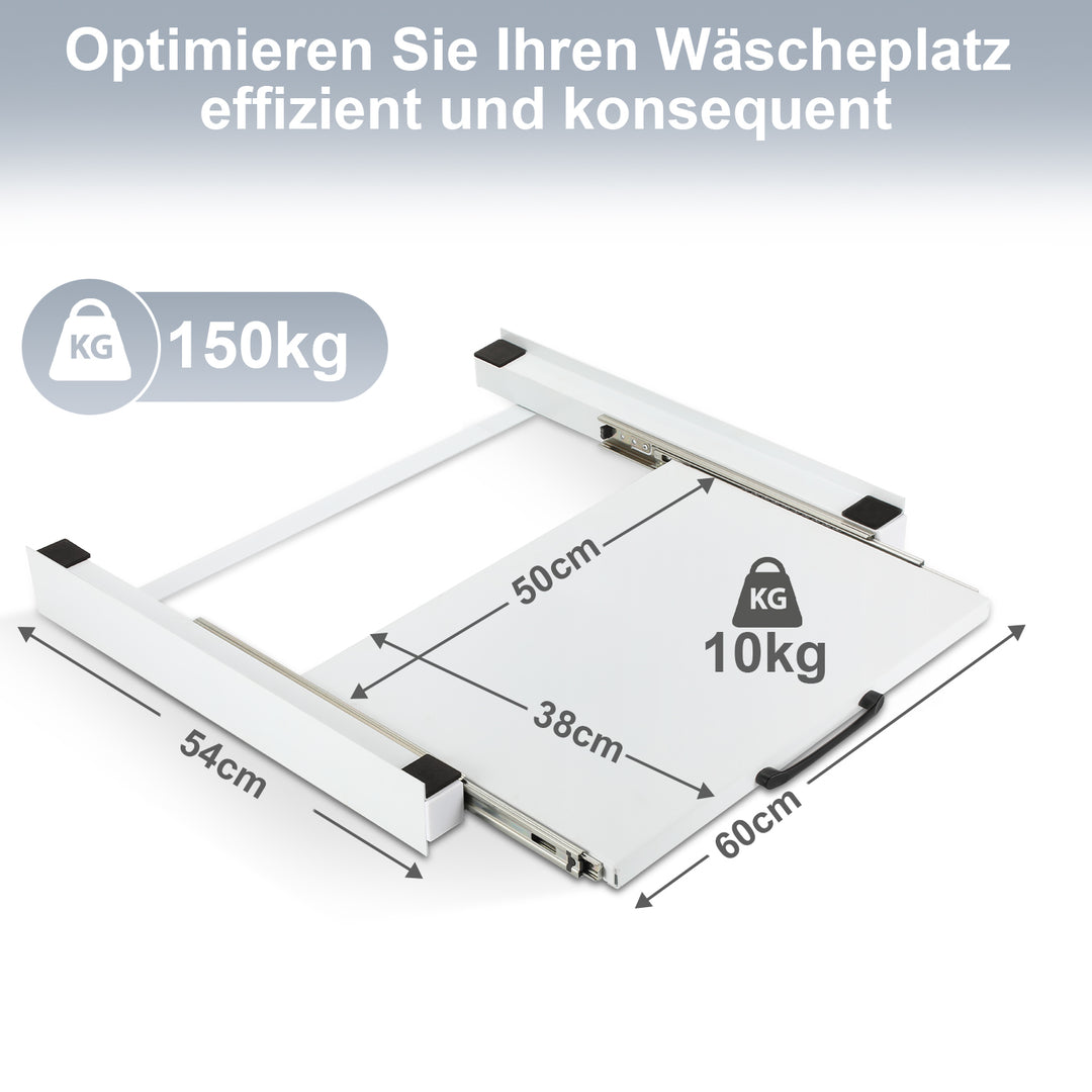 Sonnewelt washing machine connecting frame with worktop