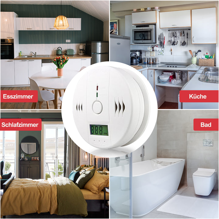 Sonnewelt CO detector, fire detector, carbon monoxide detector