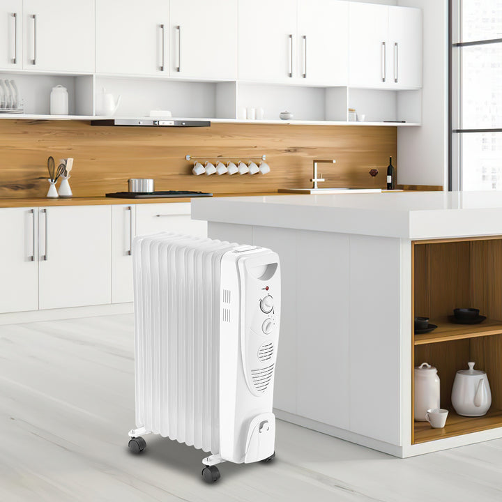 Sonnewelt oil radiator electric heater with thermostat 2500W