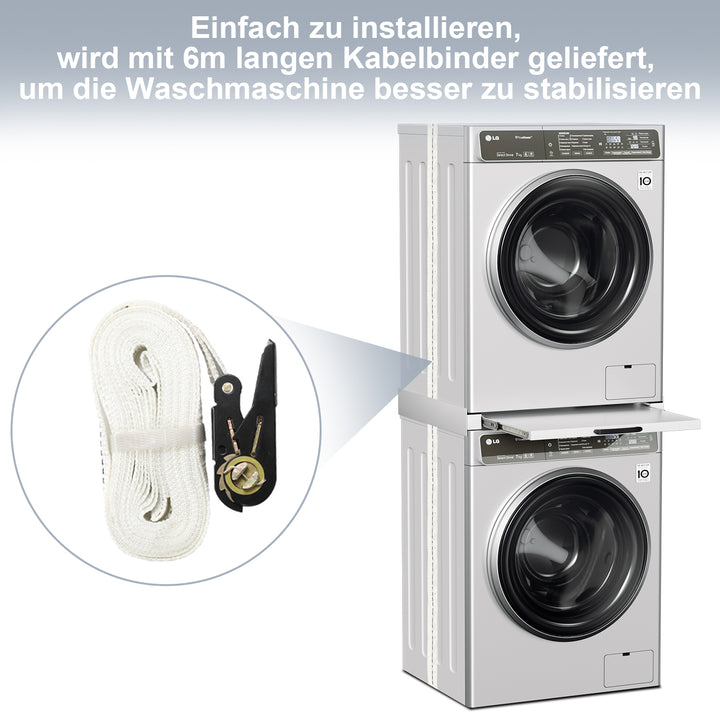 Sonnewelt washing machine connecting frame with worktop