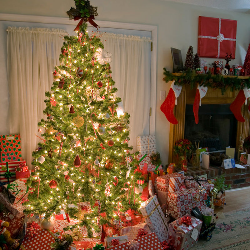 Sonnewelt Christbaumbeleuchtung mit Ring 280 LEDs IP44