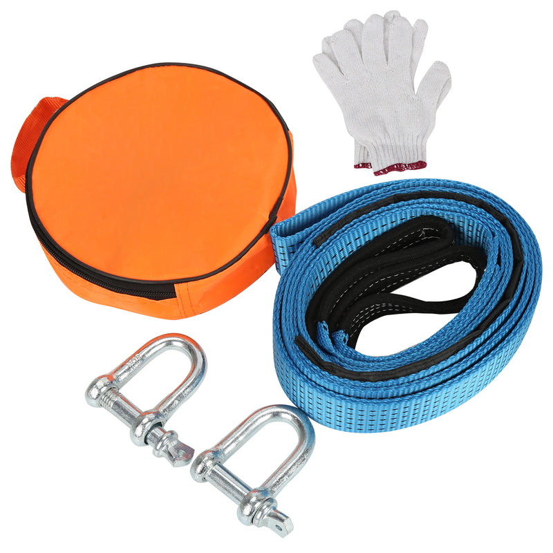 Sonnewelt Abschleppseil Notfall-Abschleppgurt 5 cm x 5 m