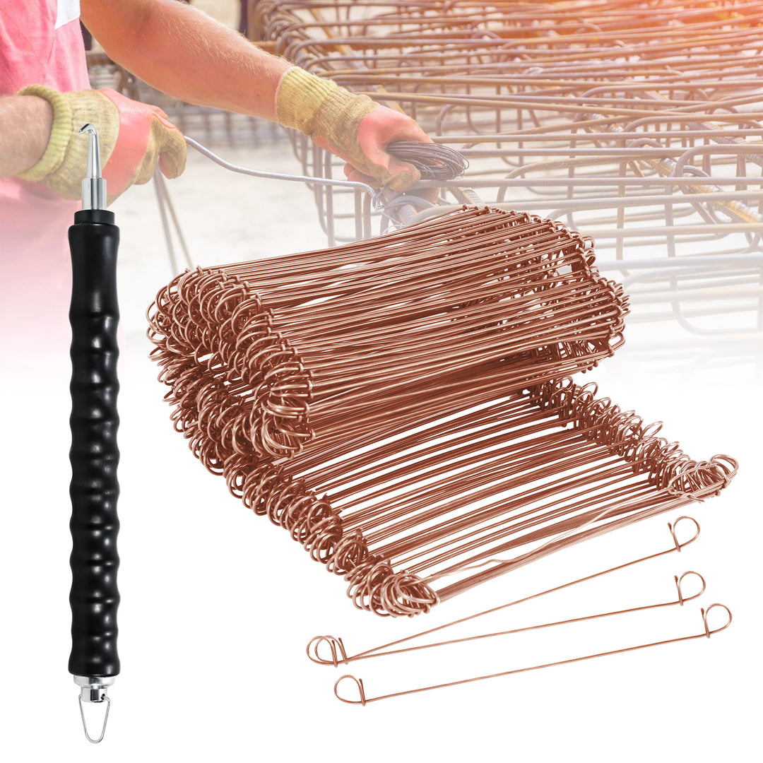 Sonnewelt Rödelwire Ø1.0 x 100 mm/140mm concrete binding wire 1000 pieces