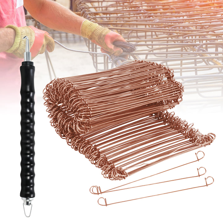 Sonnewelt Rödelwire Ø1.0 x 100 mm/140mm concrete binding wire 1000 pieces