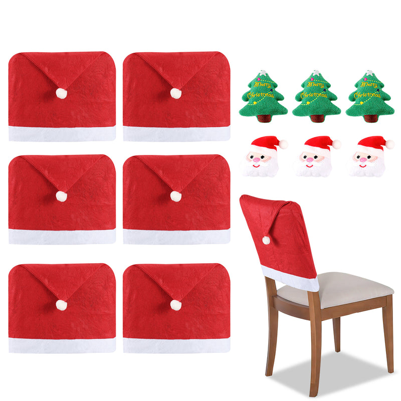 Sonnewelt Weihnachten Stuhlhussen 6er Set