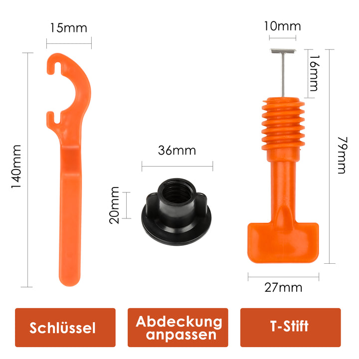 Sonnewelt 110/220 piece leveling system for tile laying