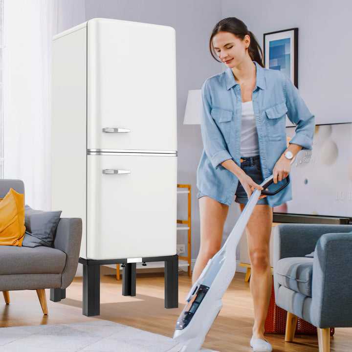 Sonnewelt Waschmaschinen Untergestell mit Skala 50-80cm Einstellbare